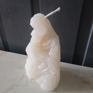 Szűz Mária kis Jézussal gyertya