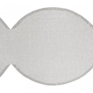 Tányéralátét hal 45x31cm választható színekben