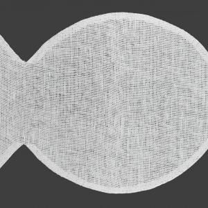 Tányéralátét hal 45x31cm választható színekben