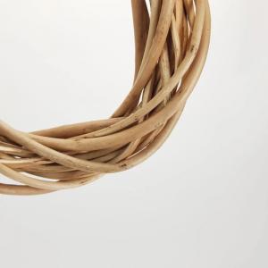 Vessző koszorú natúr 15cm