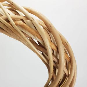 Vessző koszorú natúr 25cm