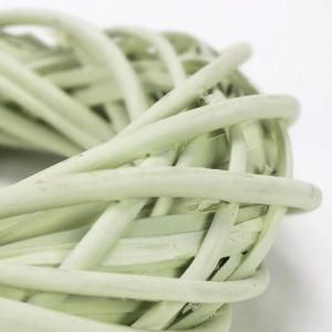 Vessző koszorú pasztell zöld 25cm