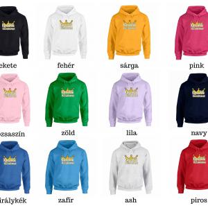 Vicces Pulóver - Csak egy KIRÁLYNAK van HáziSÁRKÁNYA!