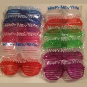 Villogó szemüveg Happy New Year