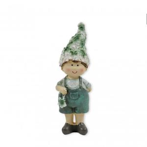 Virágos gyerek fiú/lány álló 15cm