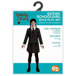 Wednesday, lány jelmez, (kabát, szoknya,nyakkendő) 130/140 cm