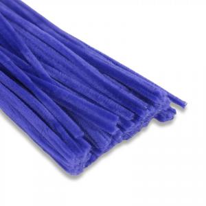 Zsenília drót - sötétlila 100db/csomag