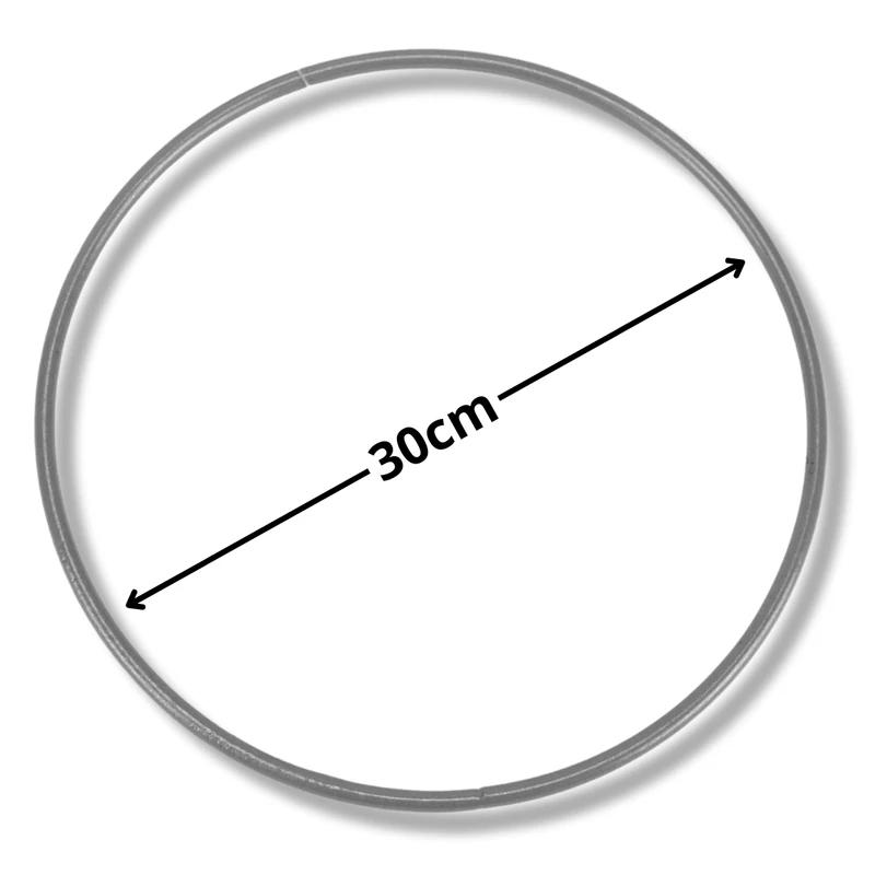 Fém karika ezüst 30cm