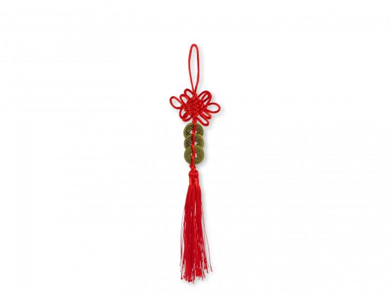 Feng shuis dísz Szerencsepénz 3-as 26cm