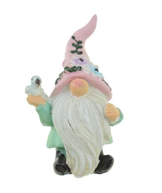 Figura törpe poly 5*4*9cm pink