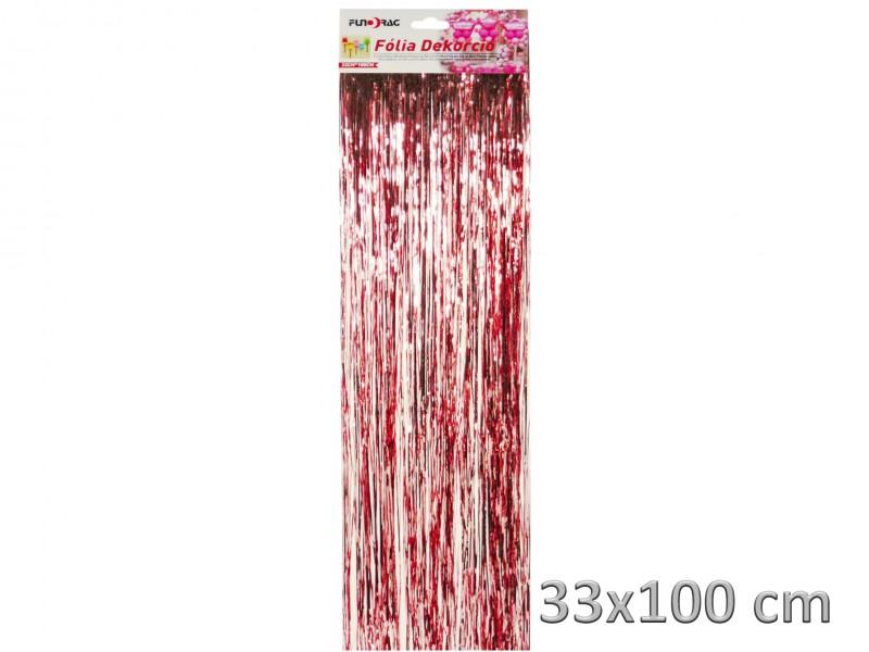 Fólis dekoráció rojt rosegold 13x100cm