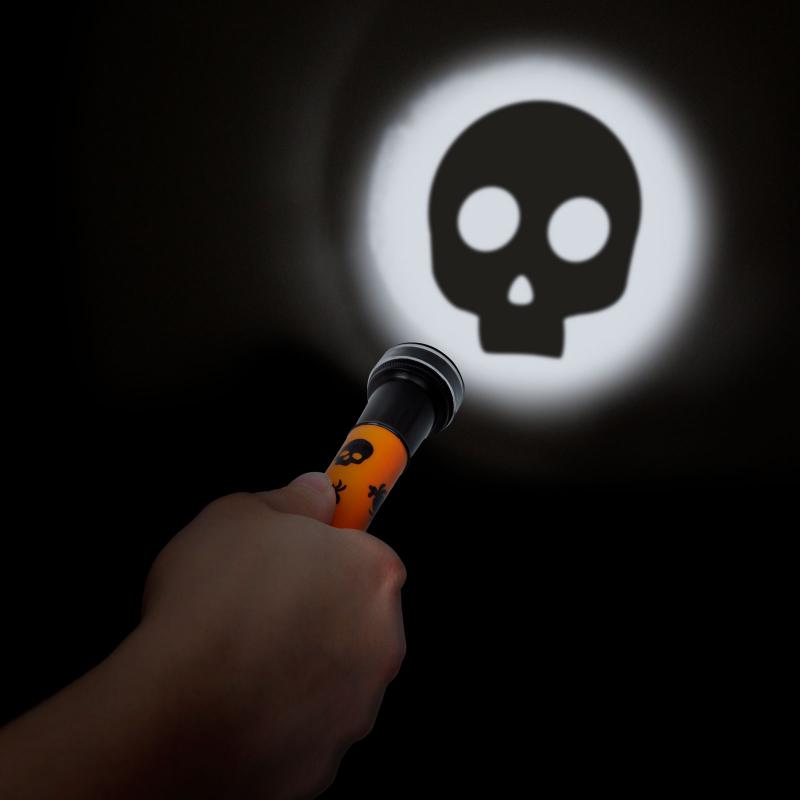 Halloween-i zseblámpa - LED-es 5 féle világítási minta