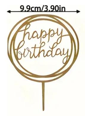 Happy birthday tortadísz 1