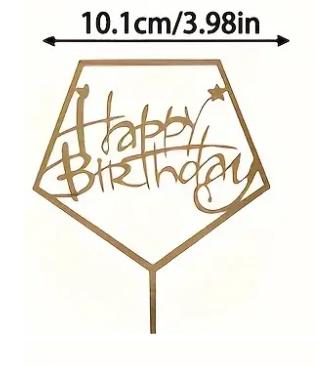 Happy birthday tortadísz 4