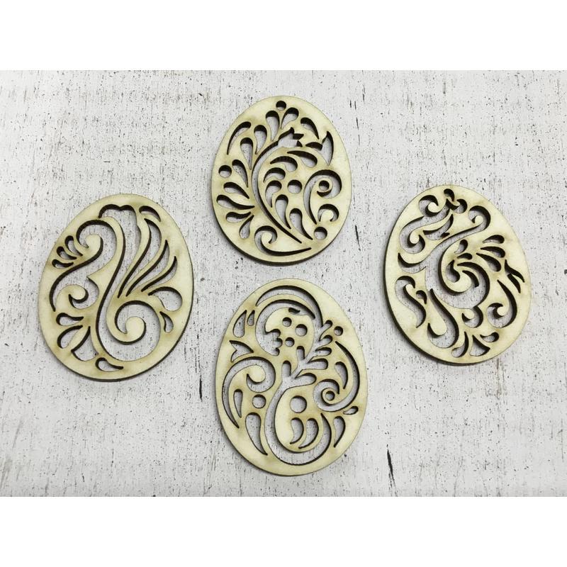 Hímes tojás 6cm 4db/csomag