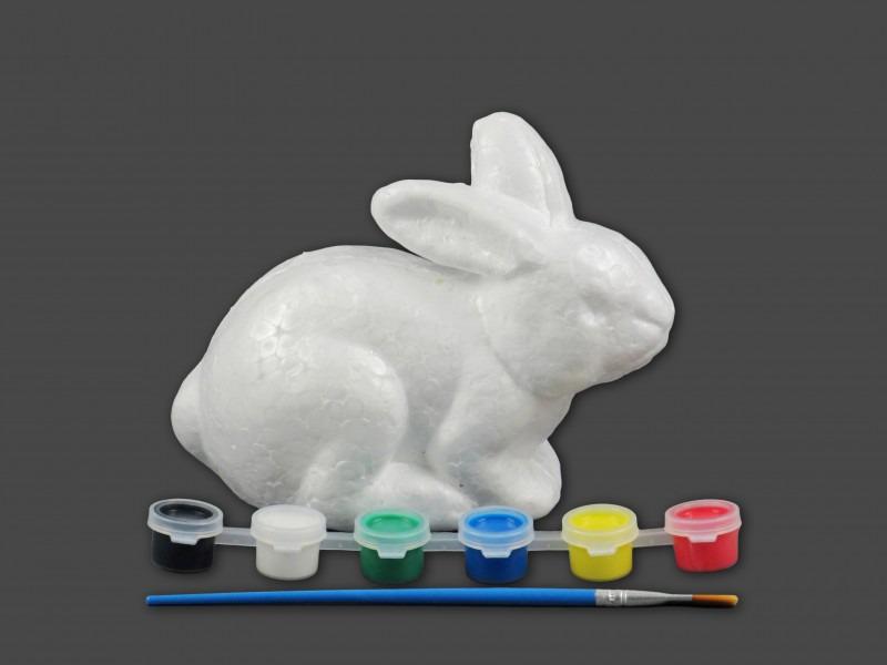 Hungarocell nyuszi festhető+ 6db festék