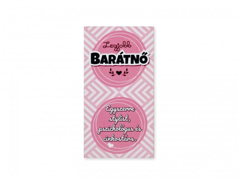 Hűtőmágnes Legjobb Barátnő 7,5x14cm