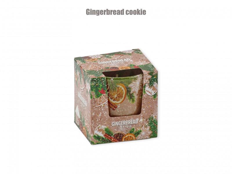 Illatgyertya pohárban Gingerbread cookie 100g