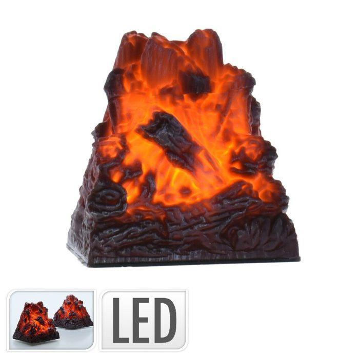 Izzó parázs lámpásba, kandallóba LED-es 9cm