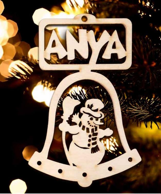 Karácsonyi Díszgömb - Anya Csengő – Karácsonyfa díszek – Karácsonyi ajándék ötletek