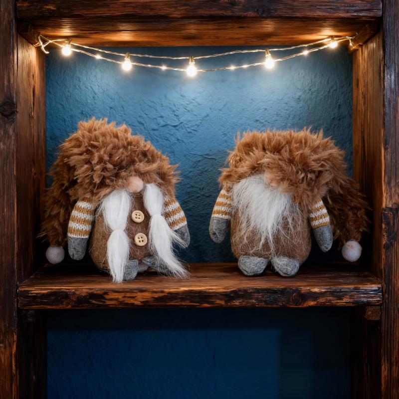 Karácsonyi skandináv manó - 30 cm