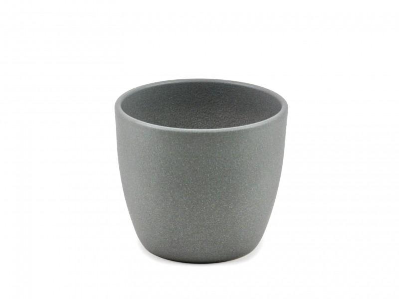 Kaspó Base matt szürke 14x14x12cm HR-909/13-270