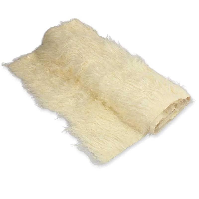 Kócos műszőrme krém 60cm x 1,8méter