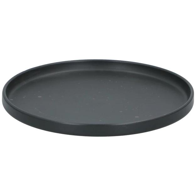 Kőedény tányér 20cm fekete - Alpina