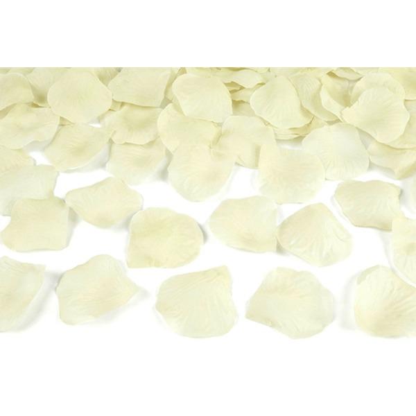 Konfetti kilövõ ágyú, 40 cm, szirom, krém