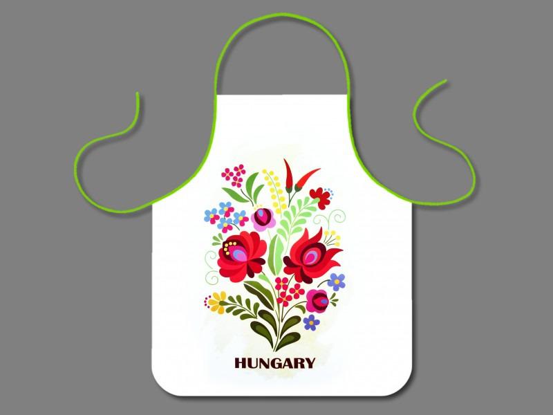 Kötény Hungary 60x72cm magyaros ajándék