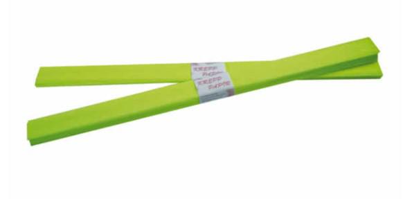 Krepp-papír, neon sárga, 50*200