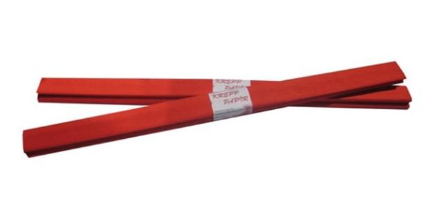 Krepp-papír, piros szín, 50*200 cm