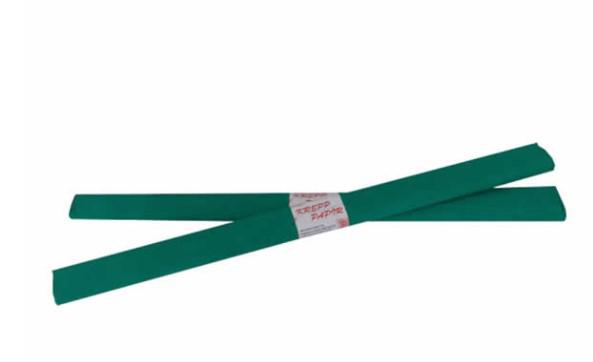 Krepp-papír, sötét zöld, 50*200 cm