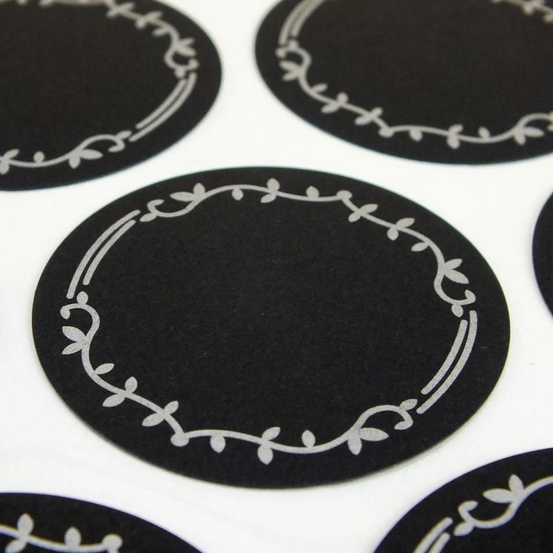 Krétával írható matrica - kerek 14db/lap