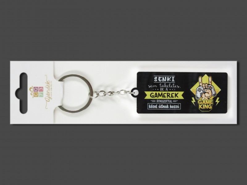 Kulcstartó Gamerek 7,5cm
