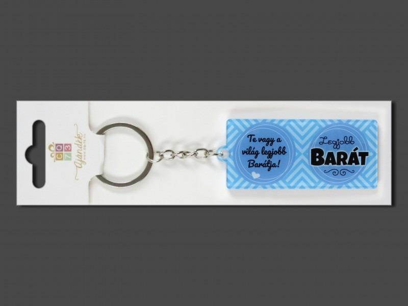 Kulcstartó Legjobb Barát 7,5cm