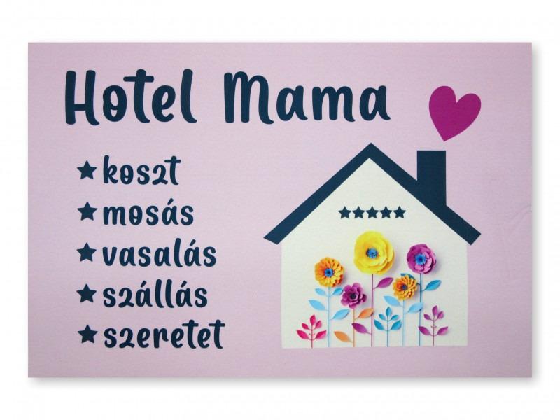 Lábtörlő Hotel Mama 60x40cm