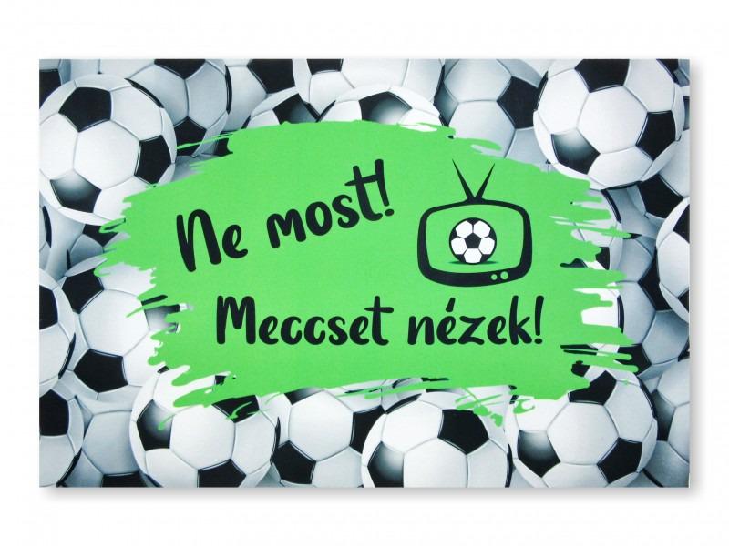 Lábtörlő Ne most! Meccset nézek! 60x40cm