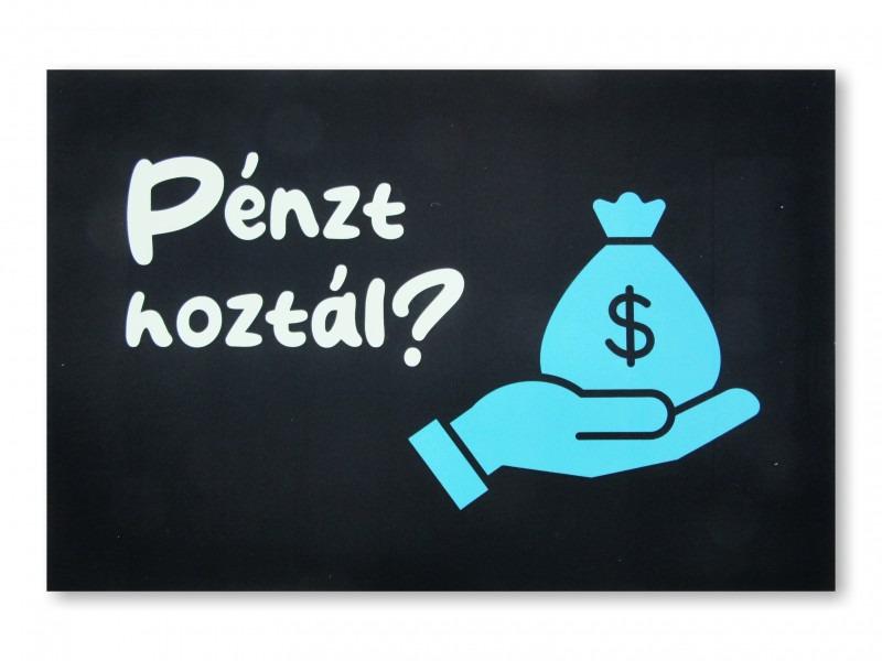 Lábtörlő Pénzt hoztál? 60x40cm