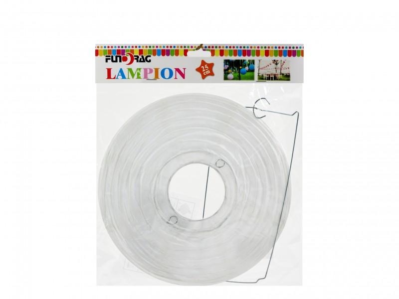 Lampion fehér 25cm