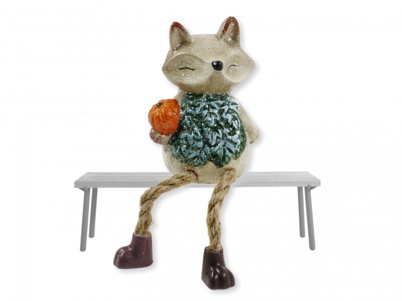 Lógólábú róka figura 11cm