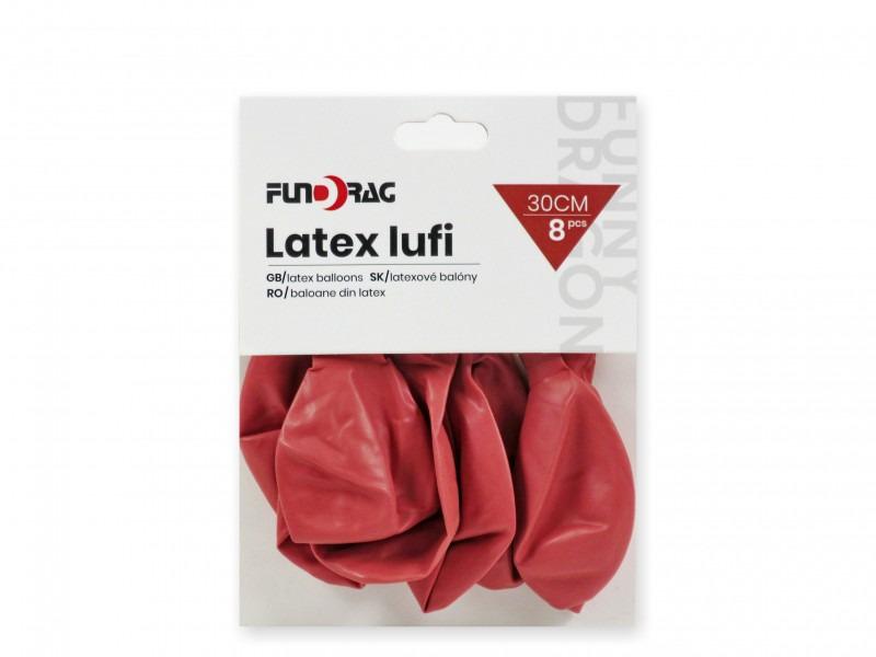 Lufi szett hibiszkusz 8db 30cm sötét rózsaszín