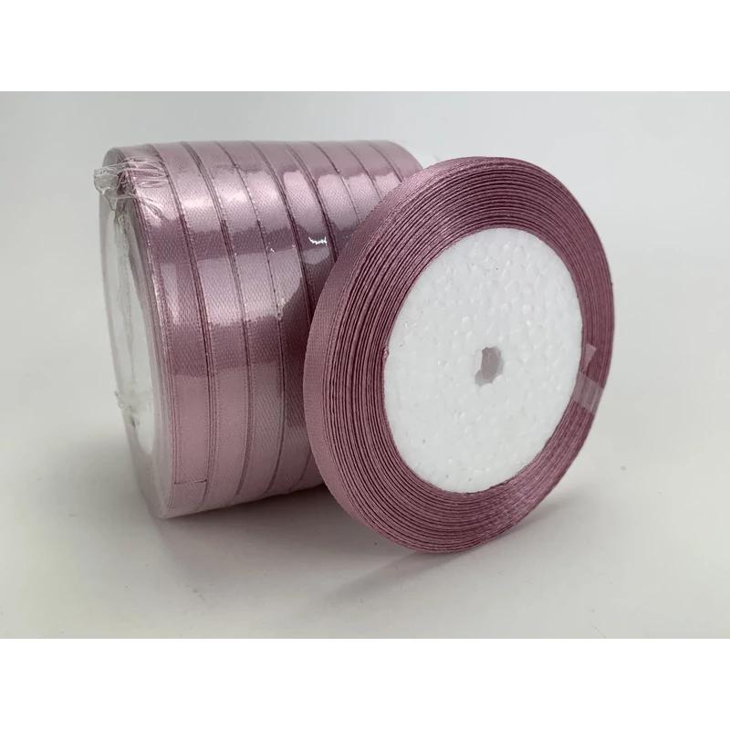 Mályva szatén szalag 6mm 10 tekercs