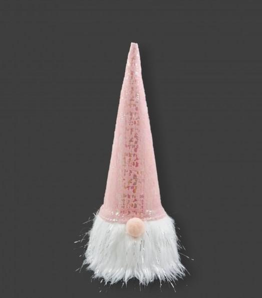 Manó pasztell sapkában 30cm 3féle