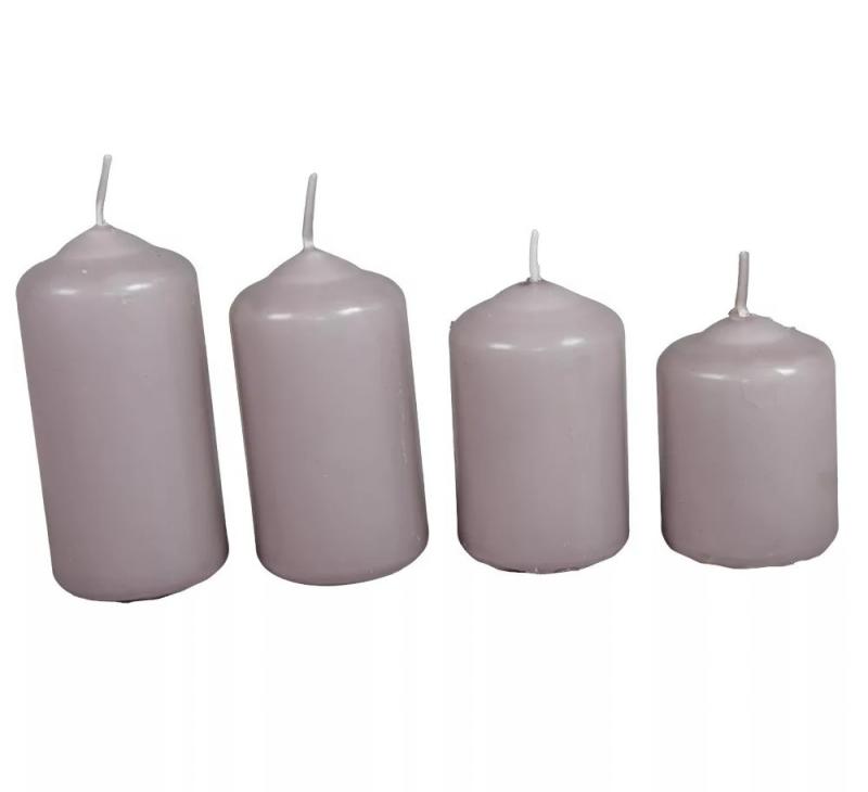 Mártott 40mm-es lépcsős gyertya homok (csom ár)