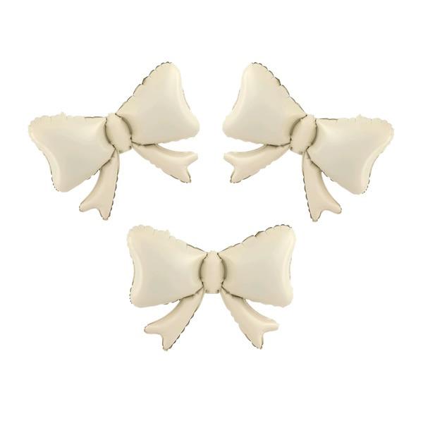 Masni fólia lufi, bézs, 42 cm, 3 db/cs