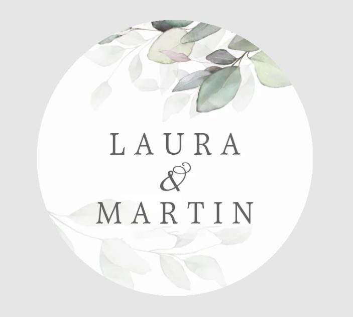 Matrica - Egyedi névvel ellátott személyre szabott matrica stílus 11