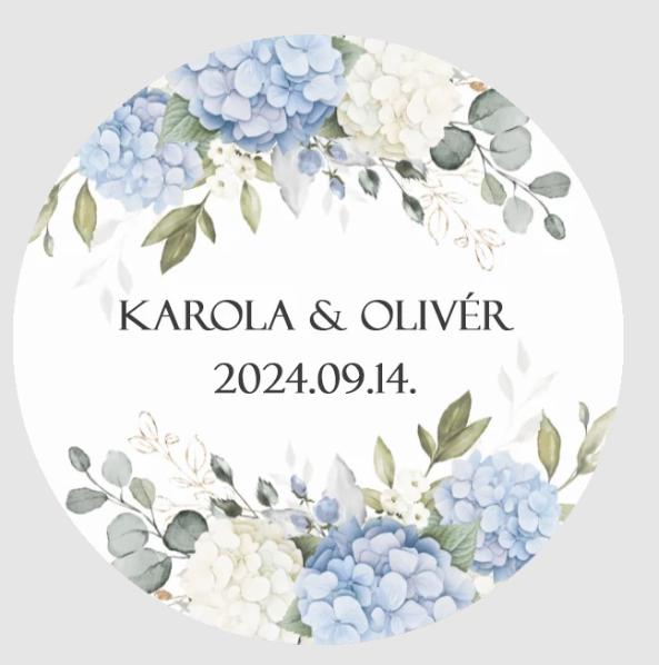 Matrica - Egyedi névvel ellátott személyre szabott matrica stílus 13