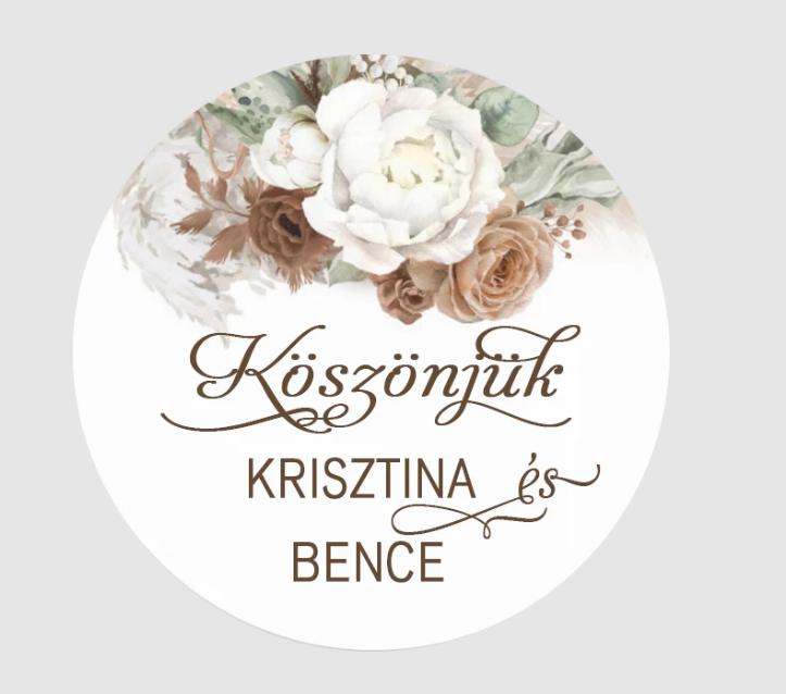 Matrica - Egyedi névvel ellátott személyre szabott matrica stílus 3