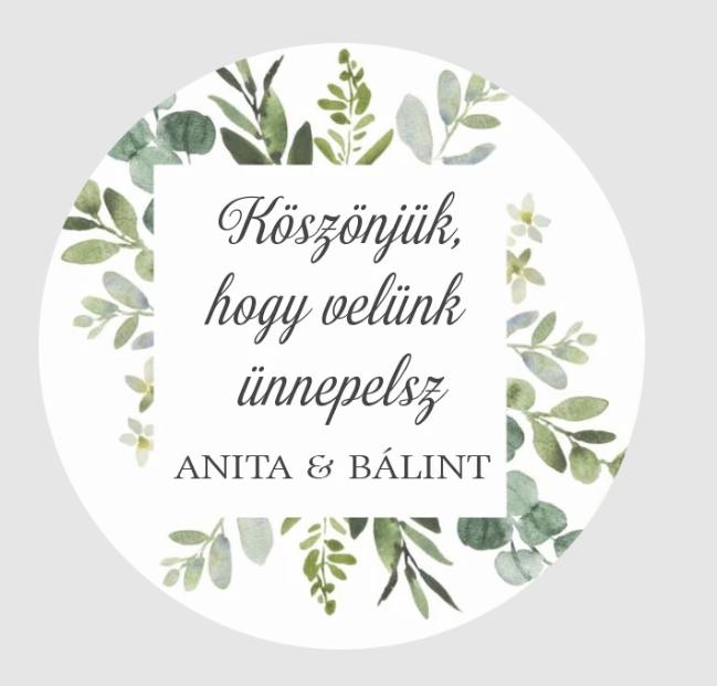 Matrica - Egyedi névvel ellátott személyre szabott matrica stílus 6